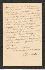 Nachlass Franz Steindachner, Brief von Paul Sachse an Franz Steindachner (10.12.1905), Inv.Nr. 429.05, Seite 4